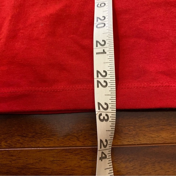 Guess Women's Red V-Neck Top Size Large - Picture 8 of 10